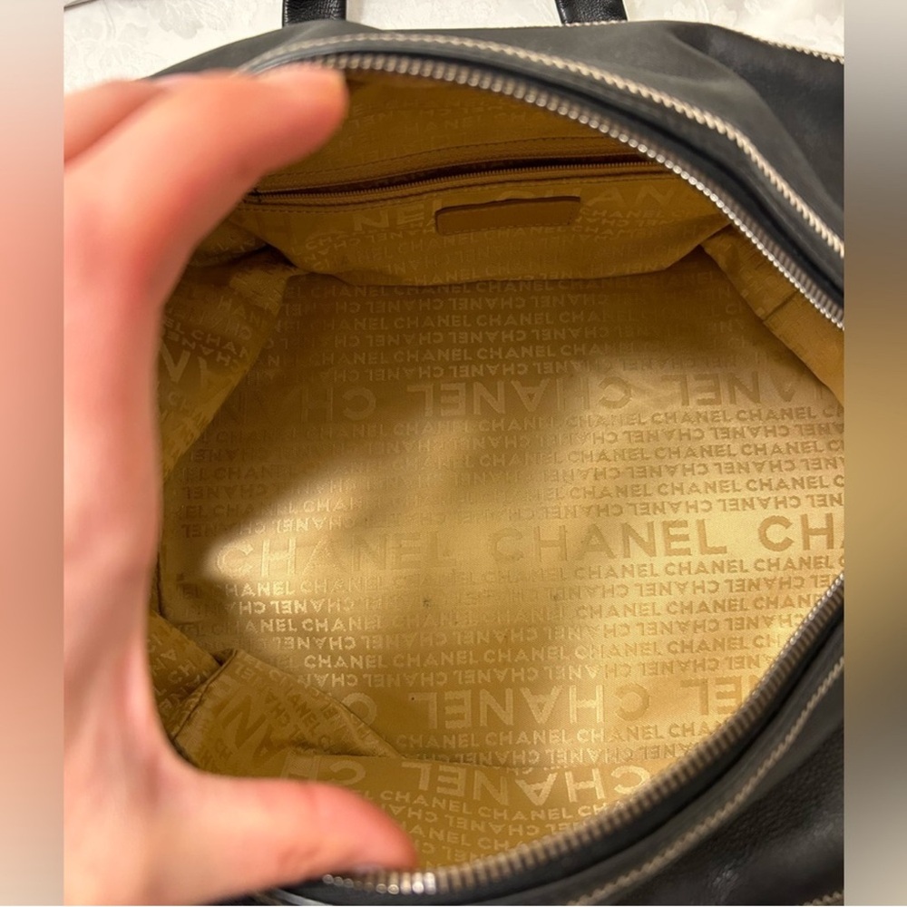 Chanel Lambskin Bowler Bag - Picture 7 of 7